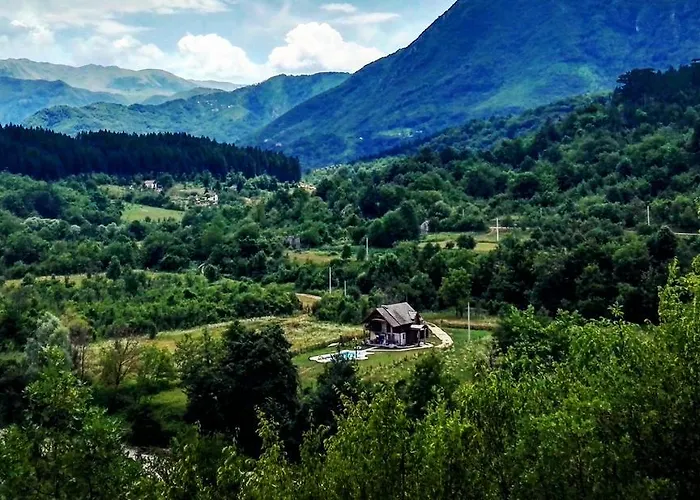 别墅 Exo Log Jezero (Konjic)